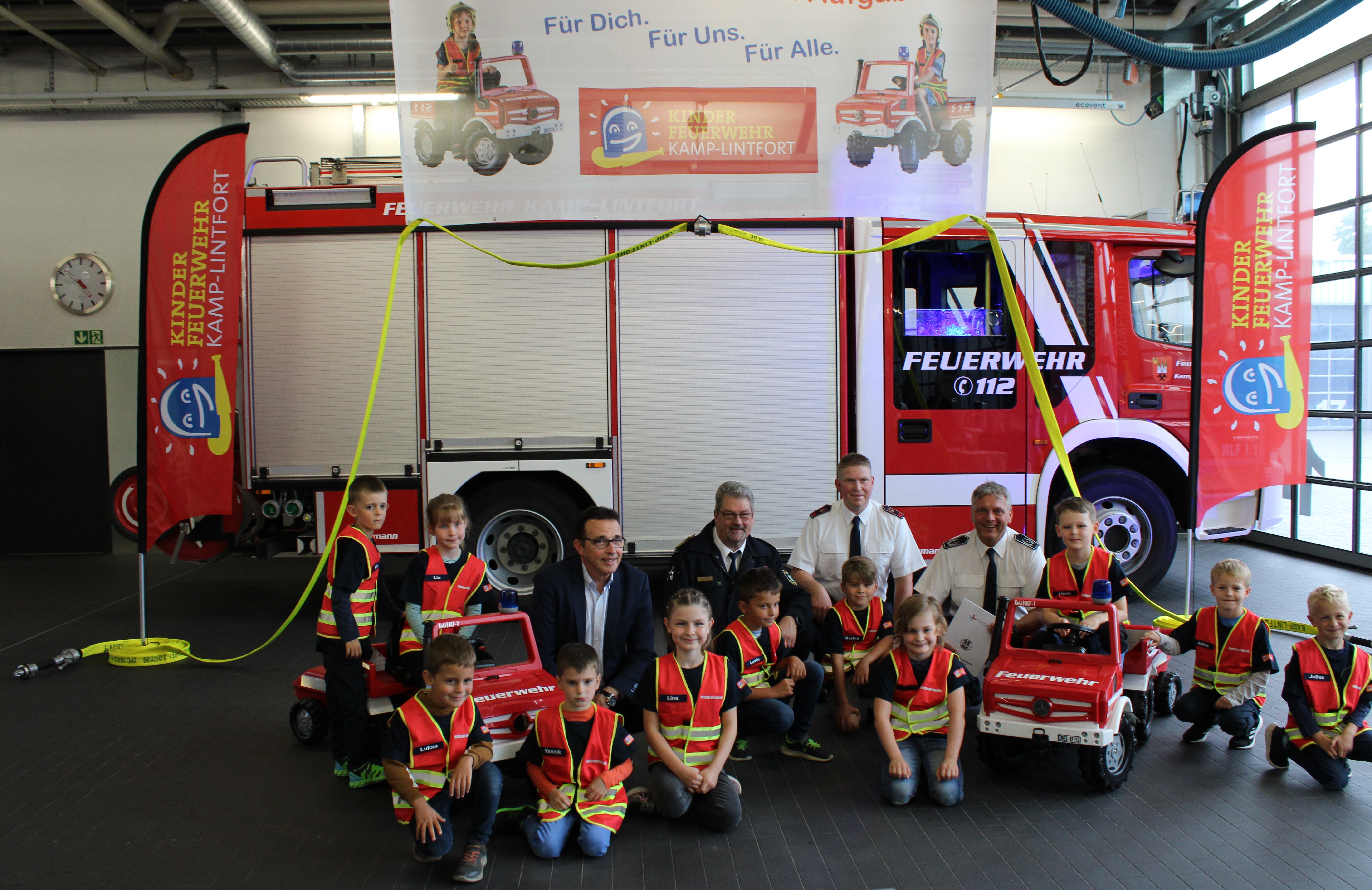 Kinderfeuerwehr Eröffnung