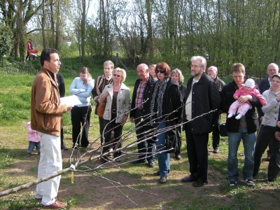 4. Bepflanzung der Hochzeitswiese am Kamper Berg