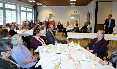 Bei der Jubiläumsfeier 5 Jahre 50plus-Treff im Geisbruch