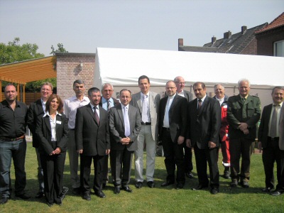Anlässlich eines Frühlingsfestes besuchte Bürgermeister Dr. Landscheidt die türkische Gemeinde Diyanet auf der Kattenstraße.