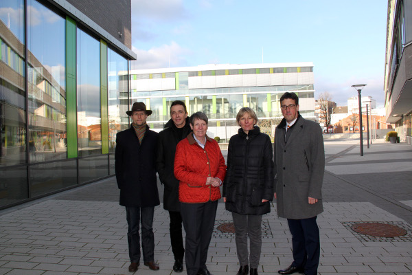 Besuch Bundesministerin Barbara Hendricks am Campus Kamp-Lintfort der Hochschule Rhein-Waal