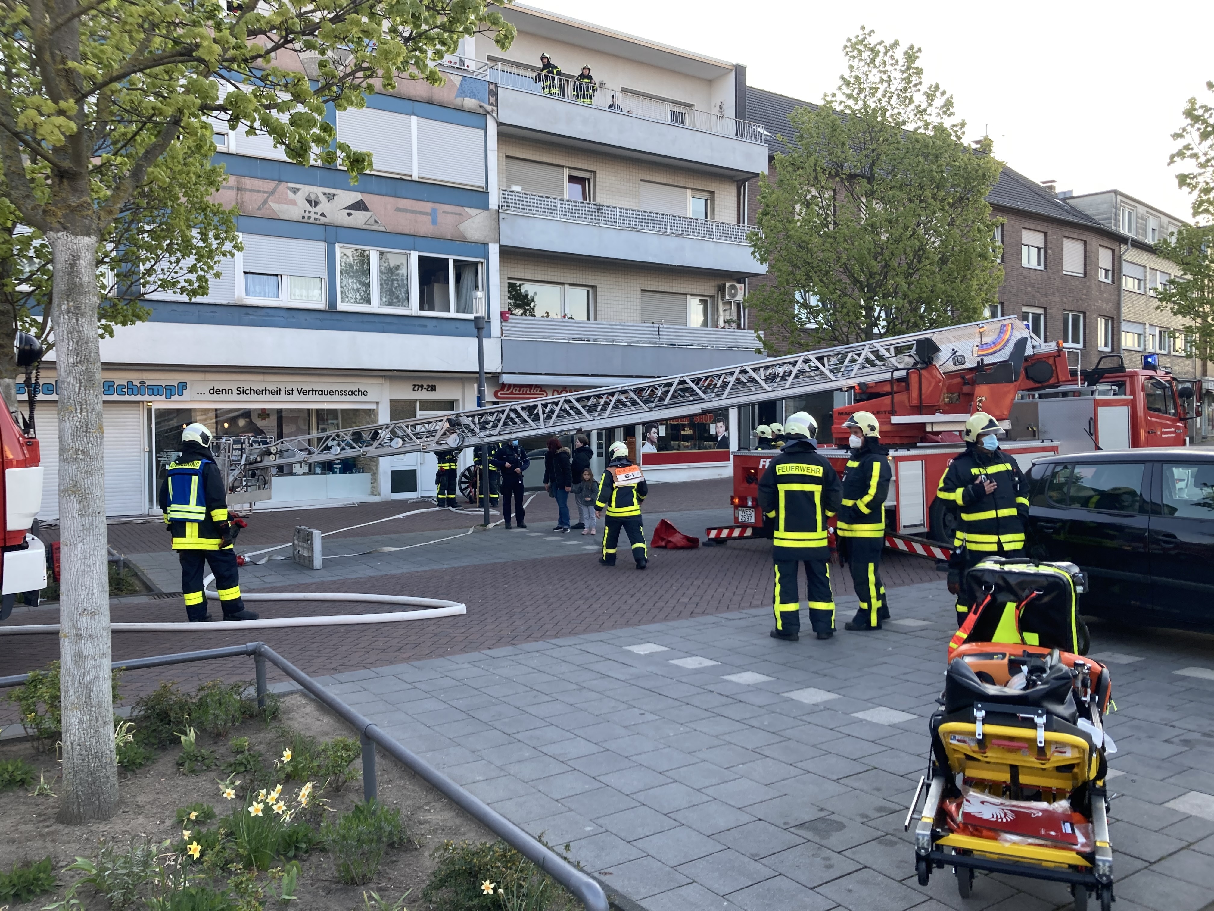 Brand Mehrfamilienhause