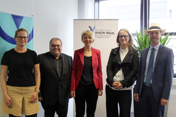 Neues Präsidium Hochschule Rhein-Waal