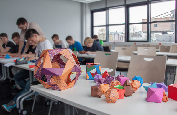 Boys' Day an der Hochschule Rhein-Waal; Foto: Hochschule Rhein-Waal