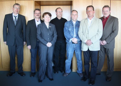 25-jähriges Dienstjubiläum von Klaus-Jürgen Wöll und Dietmar Heydrich