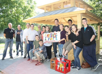 Einweihung des Meeting-Points