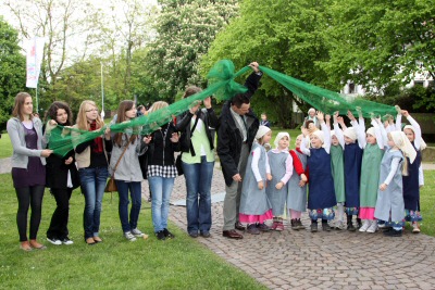 Eröffnung des Wandelweges durch den Bürgermeister