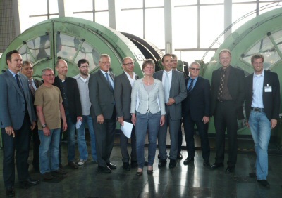 Gruppenbild der Kooperationspartner und Sponsoren der ExtraSchicht 