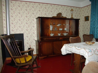 Wohnzimmer im Haus des Bergmanns