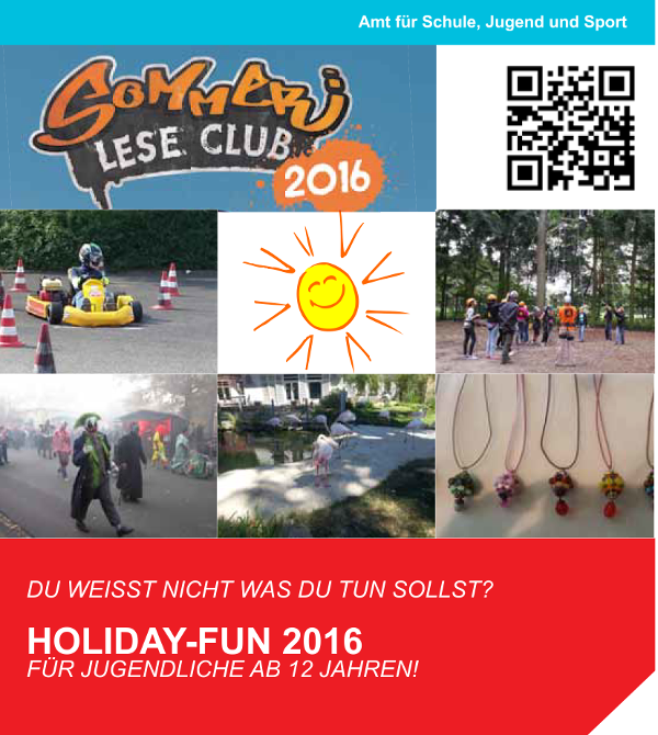 Titelbild Flyer Holiday Fun 2016