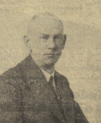 Bürgermeister Hubert Lesaar im Jahr 1936