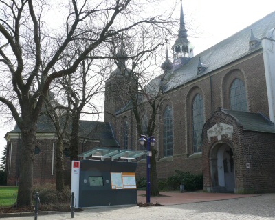 Infopoint auf dem Abteiplatz