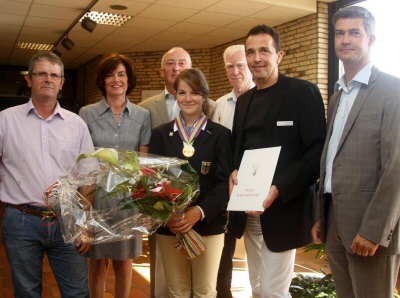 Bürgermeister begrüßte Jana Weyers