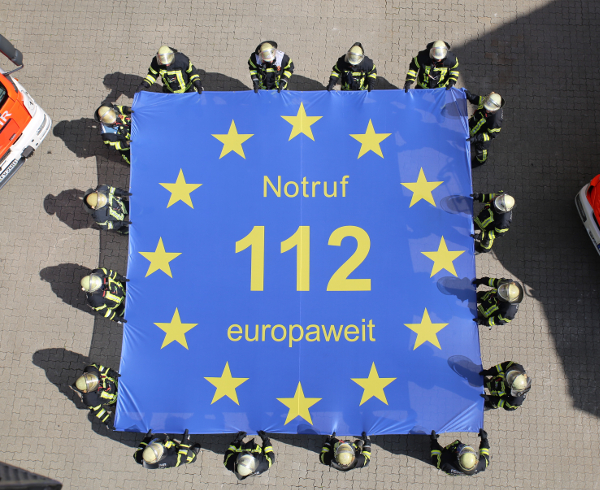 25 Jahre europaweiter Notruf 112