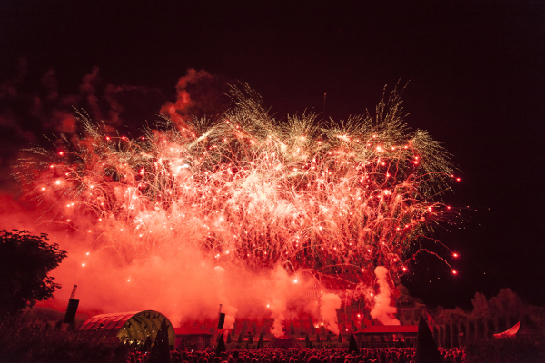 Feuerwerk bei der 7. Kamper Nacht; Foto: Edelrot Fotografie - René Roeterink