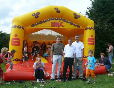 Beim Kinderfest auf dem Campingplatz in Altfeld