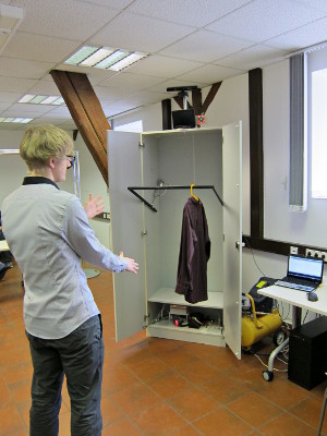 Kinect Schrank System