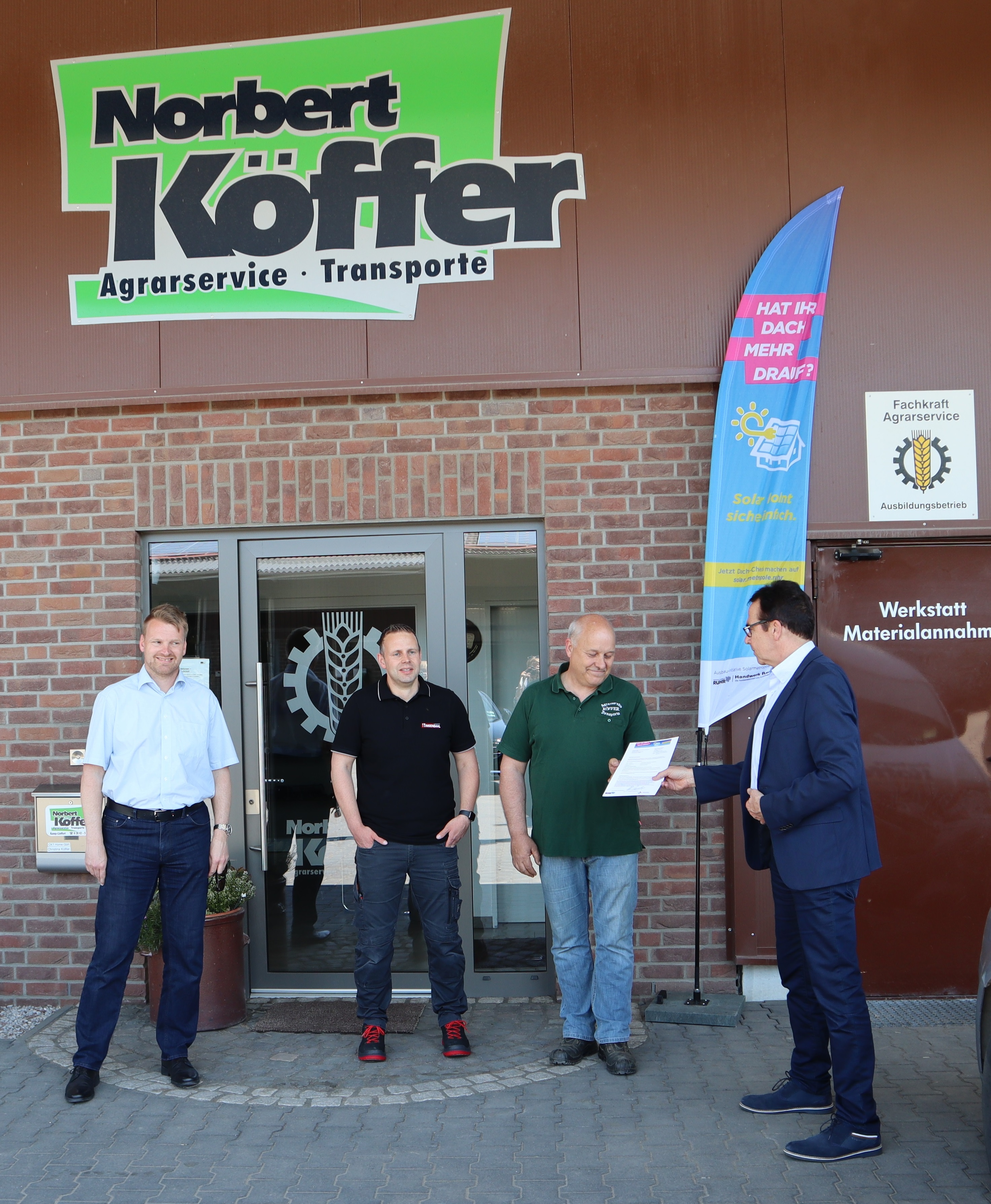 Andreas Iland, Sebastian Ingendahl, Norbert Köffer, Christoph Landscheidt