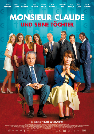 Filmplakat von „Monsieur Claude und seine Töchter“