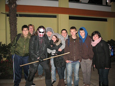 Gruppenbild Besuch Movie-Park