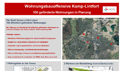 Kamp-Lintfort | Wohnungsbauoffensive der Stadt Kamp ...