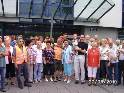 Start zur Radtour des Stadtverbands der Kleingärtner auf dem Prinzenplatz