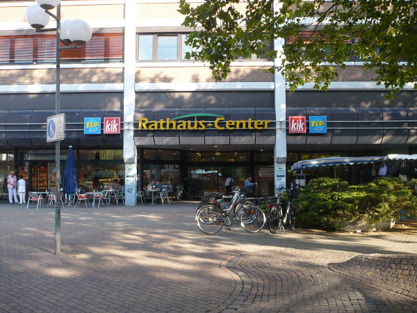Frontansicht Rathauscenter