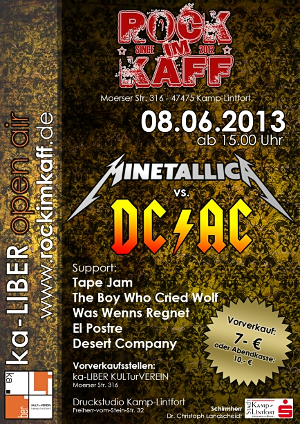 Plakat Rock im Kaff am 08.06.2013