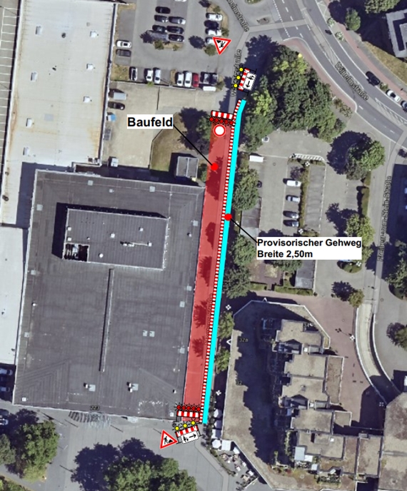 Sanierung der Freiherr-vom-Stein-Straße - Komplettausbau zwischen Wilhelmstraße und Prinzenplatz