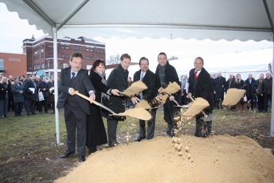 Erster Spatenstich zum Neubau der Hochschule Rhein-Waal in Kamp-Lintfort