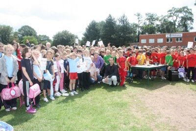 Siegerehrung Sommersportfest 2011