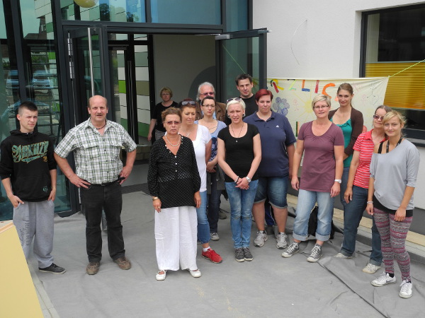 Umzugsteam der Kita Mäusevilla